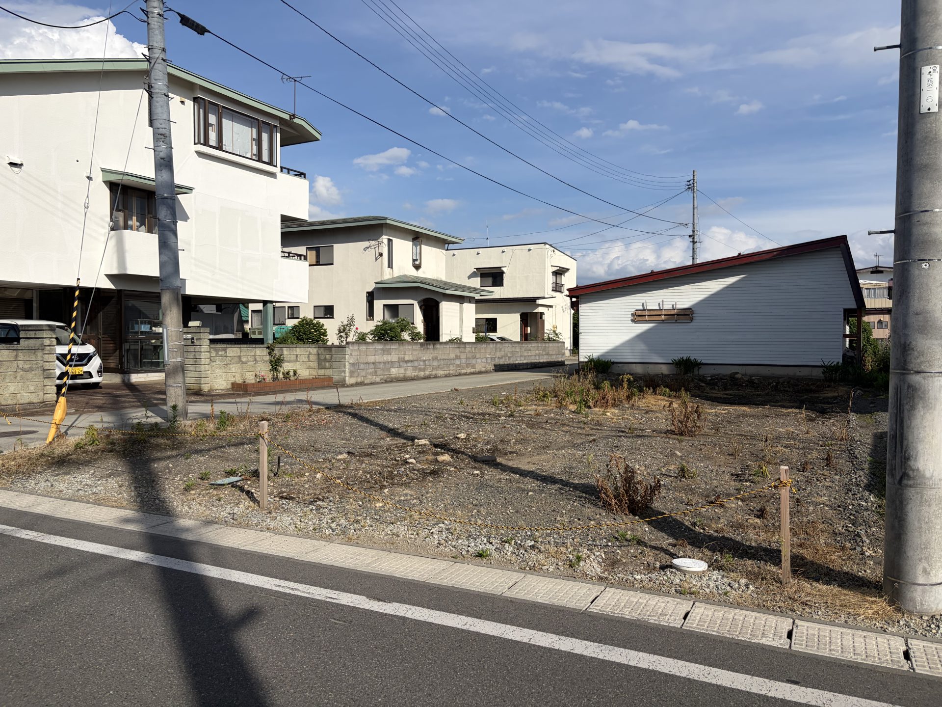 米沢市下花沢3丁目土地